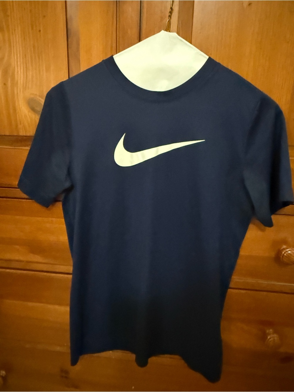Nike Boy’s Navy Short-Sleeve Logo T-Shirt